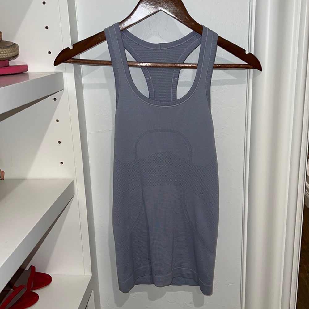 Lululemon Swiftly Tank Purple/Periwinkle Size 2